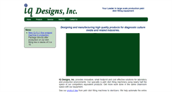 Desktop Screenshot of iqdesignsusa.com