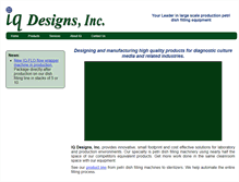 Tablet Screenshot of iqdesignsusa.com